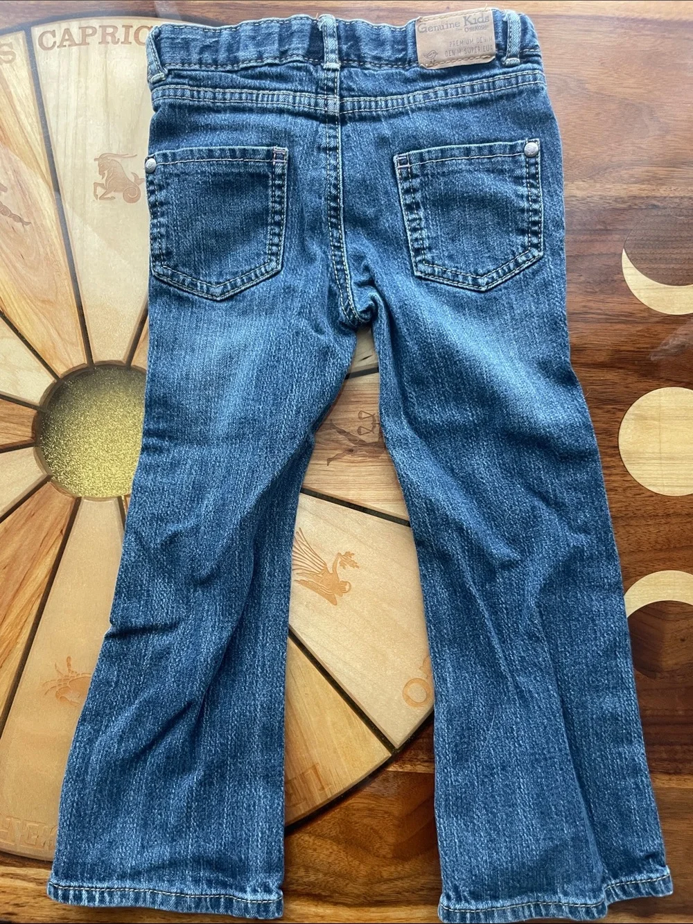 2 pair of denim Gymboree Oshkosh sizes 3T 4T Flare Boot Cut